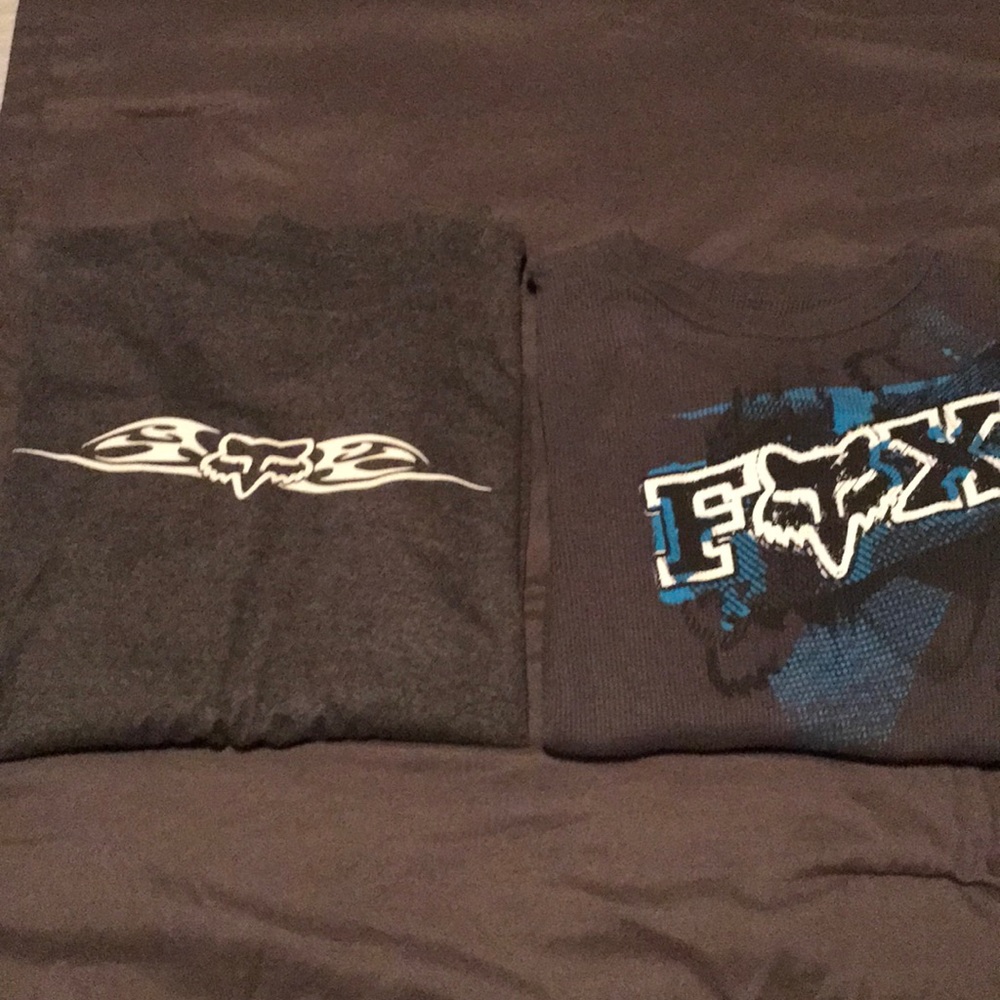 Men’s Fox Racing Long Sleeve Shirt& Thermal Bundle